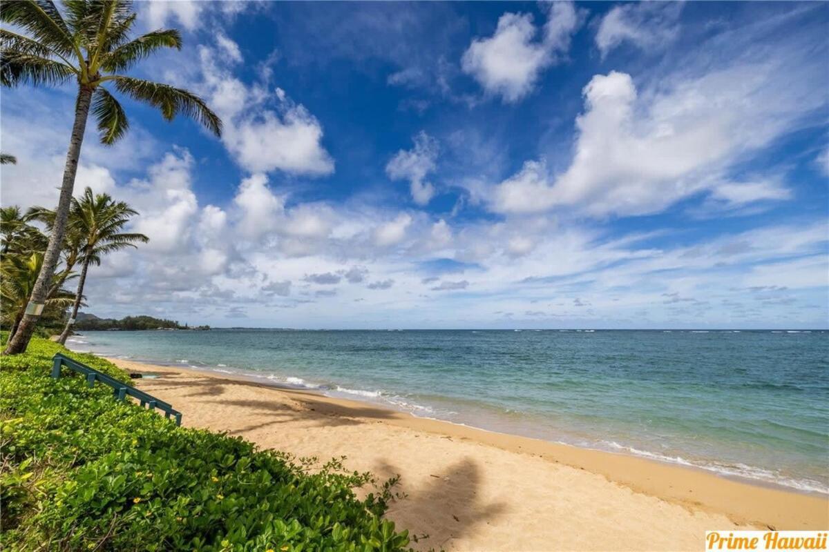 Beautiful Beachfront Condo Laie Exterior foto